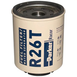 Racor 225 Series Aquabloc Fuel Filter/Water Separator Replacement Element 10um