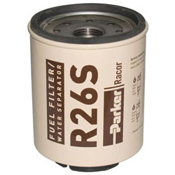Racor 225 Series Aquabloc Fuel Filter /Water Separator Replacement Element 2um