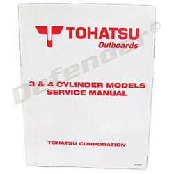 Tohatsu / Nissan OEM Outboard Motor Service Manual (003-21036-1 / NM429C-2)