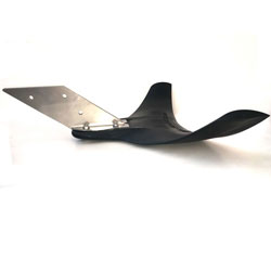 Hydro-Shield Skeg Mounted Hydrofoil - Large Over 100 HP, 35 Degrees