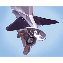 Outboard Engine Plane Hydrofoil Stabiliser Fins Down to 50HP Efficient Boat