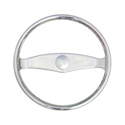 34cm Diameter for sale online Ongaro EVO Pro 316 Cast Stainless Steel Steering Wheel 