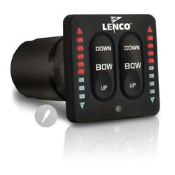 Lenco LED Integrated Switch Kit (Single) with LEDs