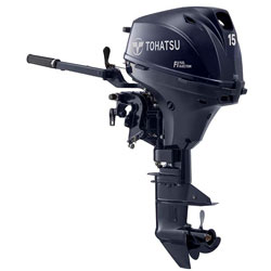 Tohatsu 15 HP 4-Stroke Outboard Motor (MFS15EL)