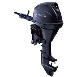 Tohatsu 25 HP 4-Stroke Outboard Motor (MFS25CETS - Tiller)