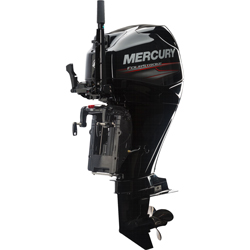 Mercury 40 HP 4-Stroke Outboard Motor (40MLHGA Thumb Screw Clamp Bracket)