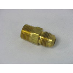 3/8 Gas Brass Fitting Brass Fitting Trident Marine 600-3838 L.P 