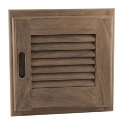 SeaTeak Louvered Door and Frame (60720)