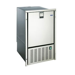 Isotherm "White Ice"  Ice Maker, Stainless Steel Finish