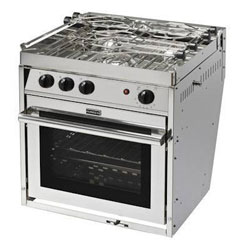 Force 10 3-Burner Euro-Standard Stove Propane Gas Stove with Oven