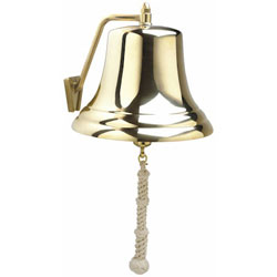 Weems & Plath Brass Bell - 12" Diameter