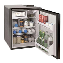 Isotherm Cruise 85 Elegance Refrigerator / Freezer - 3.0 cu ft, Black, AC/DC