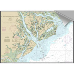 Maptech Decorative Nautical Charts - Hilton Head Island