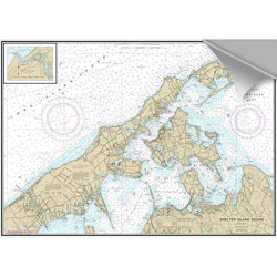 Maptech Decorative Nautical Charts - Shelter Island