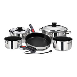 Magma Gourmet Series Stainless Steel Induction Cookware Set - 10 Piece
