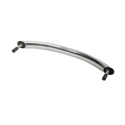 Whitecap Stainless Steel Handrail - Studded, 24