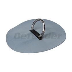 Whitewater Inflatable Boat Deluxe D-Ring Tie-Down - Dark Gray