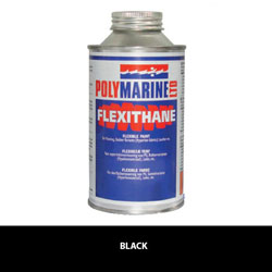 Polymarine Flexithane Hypalon Paint - Black