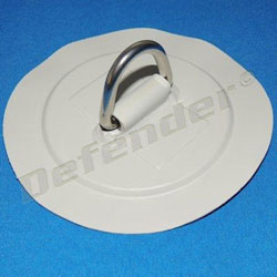 Defender Inflatable Boat PVC D-Ring - 35 mm Gray