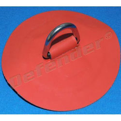 Defender Inflatable Boat Hypalon D-Ring - 35 mm Red