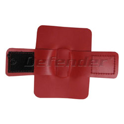 Defender PVC Paddle Strap and Line Holder - Red