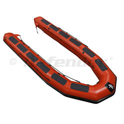 Zodiac Replacement Tubes for Pro500 / Pro9Man RIB, Commercial Grade - Red