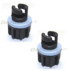 Adapter Rubber Dinghy Valve Air Pump Boat Accessories Set 7-teilig New 4680 