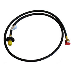 New Genuine OEM Part 3BJ-02160-0 Tohatsu Fuel hose w/protector 3BJ021600 
