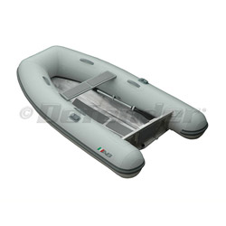 AB 8 UL Aluminum Hull Inflatable (RIB) 8' 5", Gray Hypalon, 2023