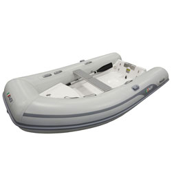 AB 9 VS Rigid Hull Inflatable (RIB) 9' 6", Gray Hypalon, 2023