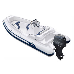 AB Nautilus 15 DLX Rigid Hull Inflatable (RIB) with Yamaha F70 EFI 4-Stroke