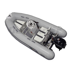 AB Alumina 9.5 ALX Rigid Hull Inflatable (RIB) with Yamaha F20 EFI 4-Stroke