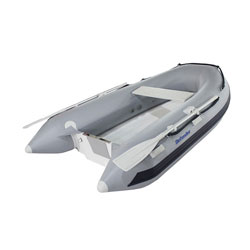 Defender 265 Rigid Hull Inflatable (RIB), 8' 6", Gray PVC, 2023