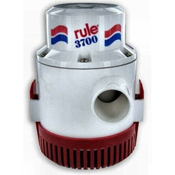 Rule 3700 Non-Automatic Bilge Pump - 12 Volt DC 15.5 Amp