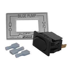 Attwood 3-Way Bilge Pump Switch