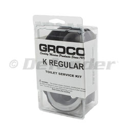 Groco Model K Marine Toilet Regular Service Kit Defender Marine