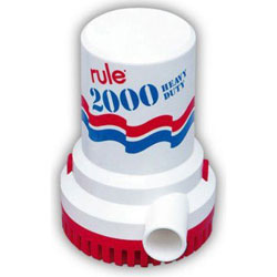 Rule 2000 Non-Automatic Bilge Pump - 24 Volt DC 4.8 Amp