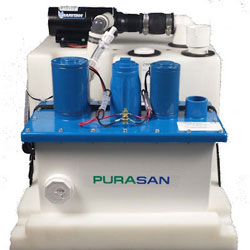 Raritan 12 Volt DC Purasan EX Hold and Treat System - Open Box
