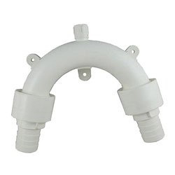 Forespar MF 844 Vented Loop - 1 Inch - White