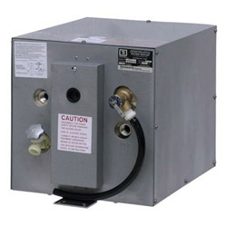 Seaward Marine Water Heater w/ Rear Heat Exch 120V - 6 Gal, Galvanized Steel