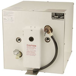 Seaward Marine Water Heater - 6 Gallon- Rear Heat Exch - White Epoxy