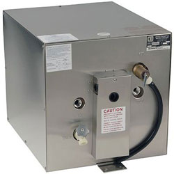 Seaward Marine Water Heater - 11 Gallon- Rear Heat Exch - Stainless Steel