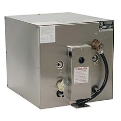 Seaward Marine Water Heater - 11 Gallon- Front Heat Exch - Stainless Steel