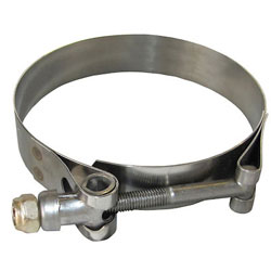 Trident 720 Series T-Bolt Exhaust Hose Clamps - 2.78" to 3.09"