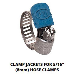 PYI Hose Clamp Tip Jackets - 5/16