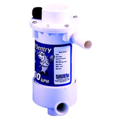 SHURflo BAIT SENTRY Magnetic Drive Livewell Pump - 1100 GPH 3/4 Inch