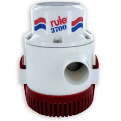 Rule 3700 Non-Automatic Bilge Pump - 32 Volt DC 5 Amp