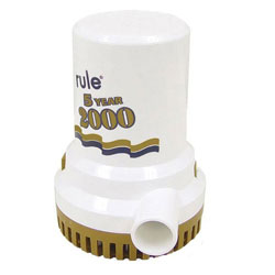 Rule Gold Series 2000 Non-Automatic Bilge Pump