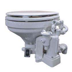 Raritan PH PowerFlush Toilet - Household - Raw Water 12V