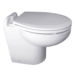 Raritan Marine Elegance Toilet w/ Vortex-Vac - Fresh - Angled Back - 12V